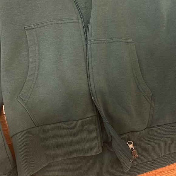 GEORGE Green Zipper Hoodie - Picture 2 of 7